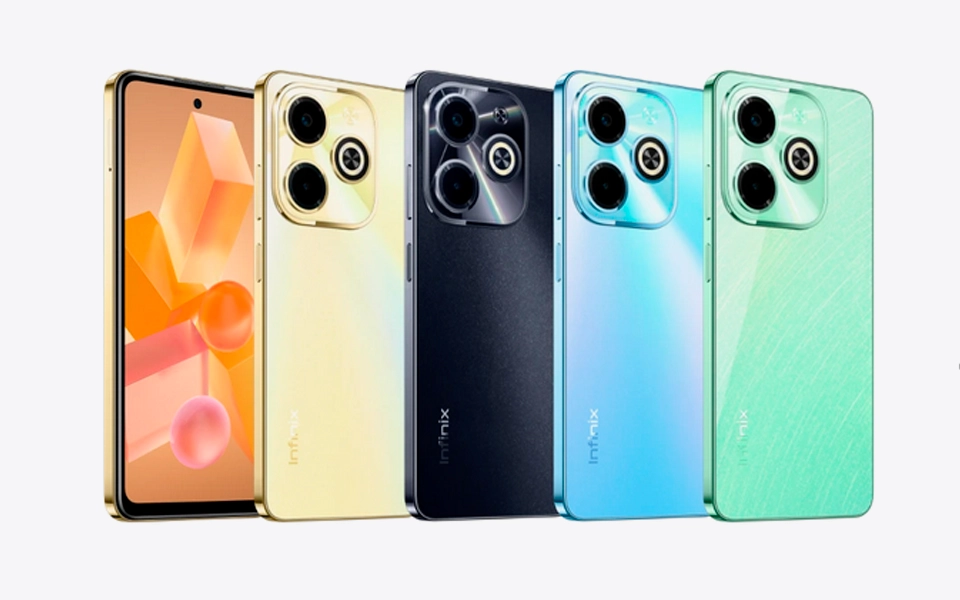 Смартфон Infinix Hot 40i 8/128Gb Gold 2