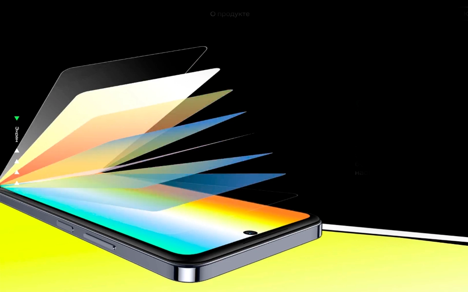 Смартфон Infinix Hot 40i 8/128Gb Gold 3