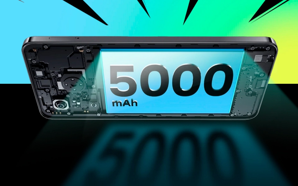 Смартфон Infinix Hot 40i 8/128Gb Gold 7