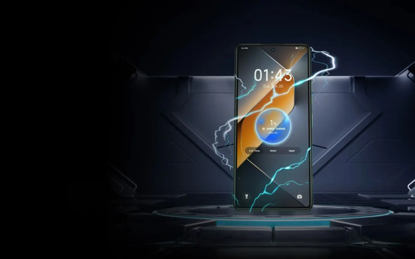 Смартфон TECNO POVA 6 Neo 8/128GB Speed Black 22