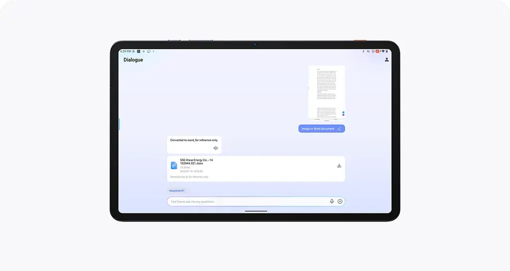 Планшет Tecno Megapad Pad LTE 8/256 Sky Gray 12