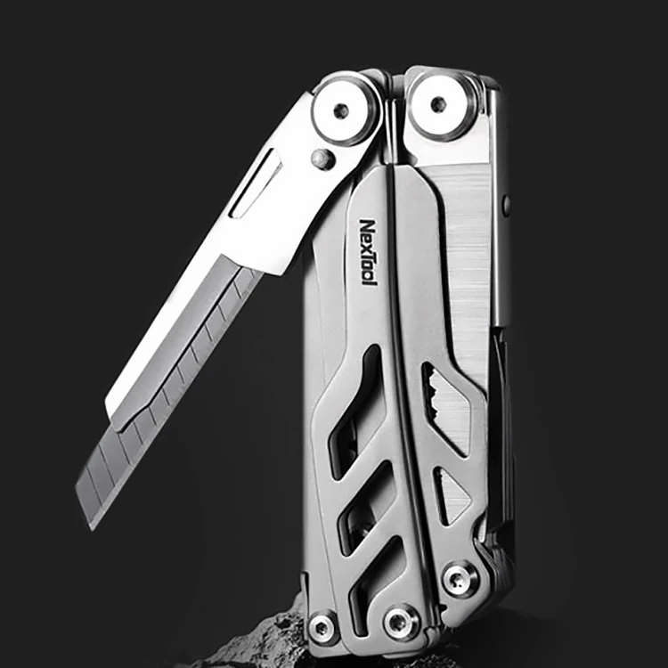 Мультитул Xiaomi NexTool Pro Multifunction NE20167 (серебро), шт 2