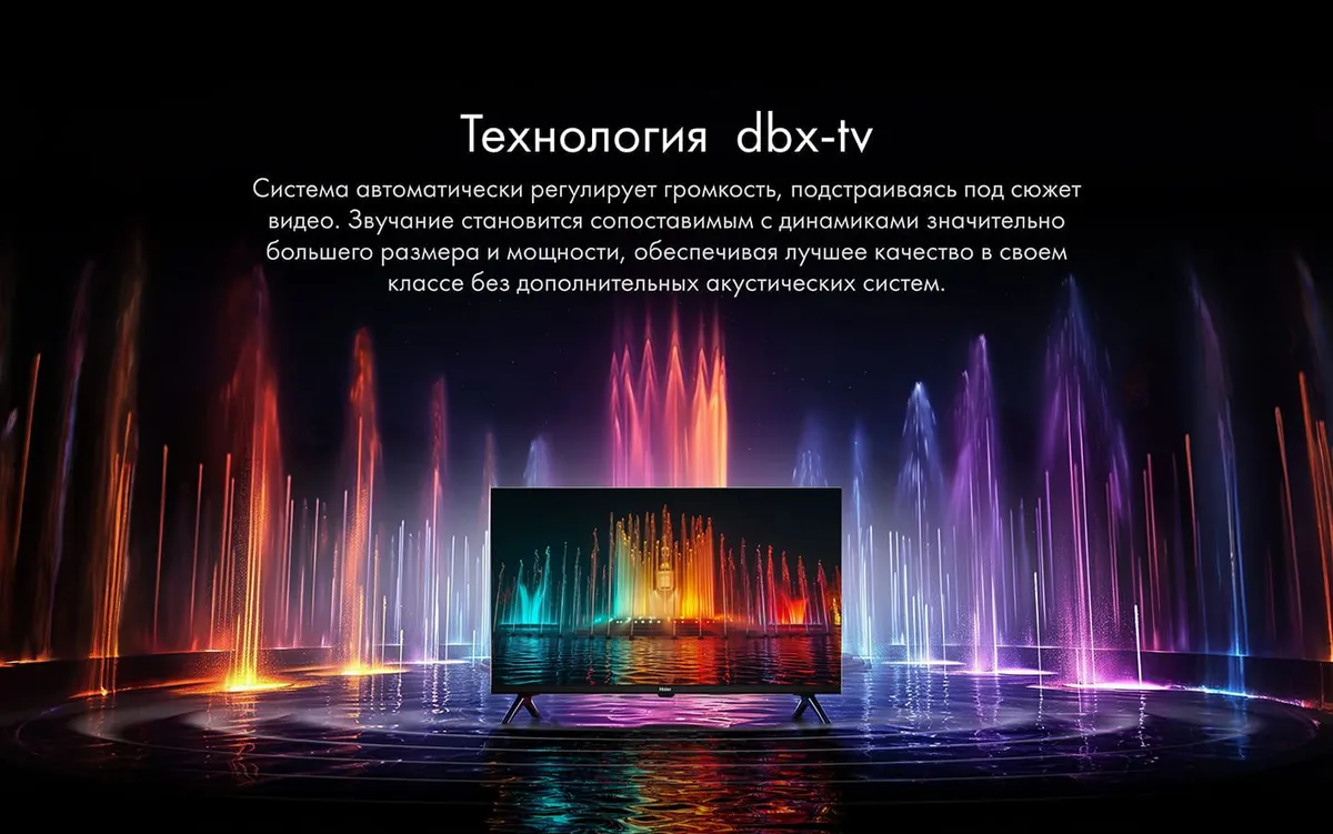 55" (140 см) Телевизор Haier 55 Smart TV S2 PRO черный 16