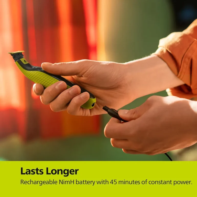 Триммер Philips QP2724/20 черный/лайм 7 Триммер Philips QP2724/20 черный/лайм 7