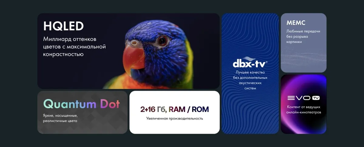 55" (140 см) Телевизор Haier 55 Smart TV S2 PRO черный 2