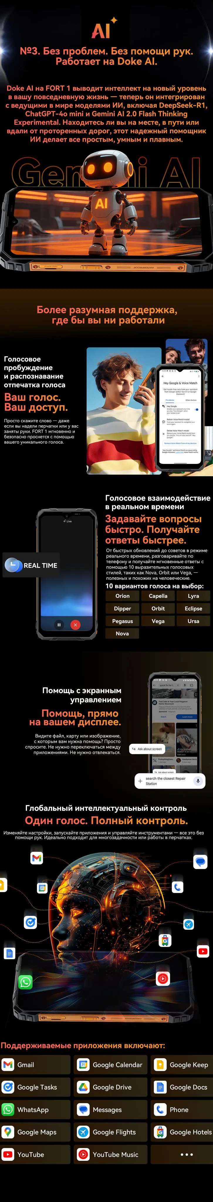 Смартфон Blackview Fort 1 6/256 Gb Black 5