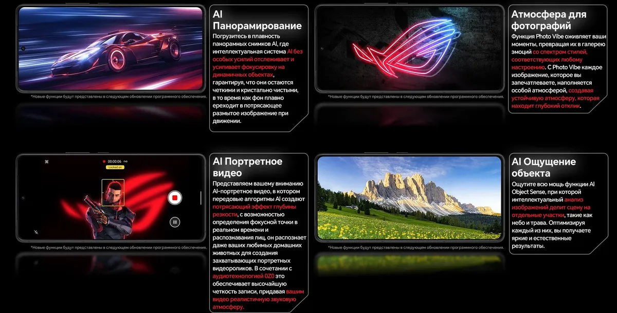 Смартфон Asus Rog Phone 9 FE 16/256Gb Black Global 22