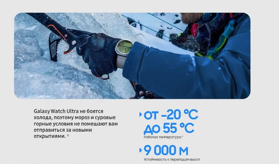 Смарт-часы Samsung Galaxy Watch Ultra 47mm LTE Titanium Blue 4