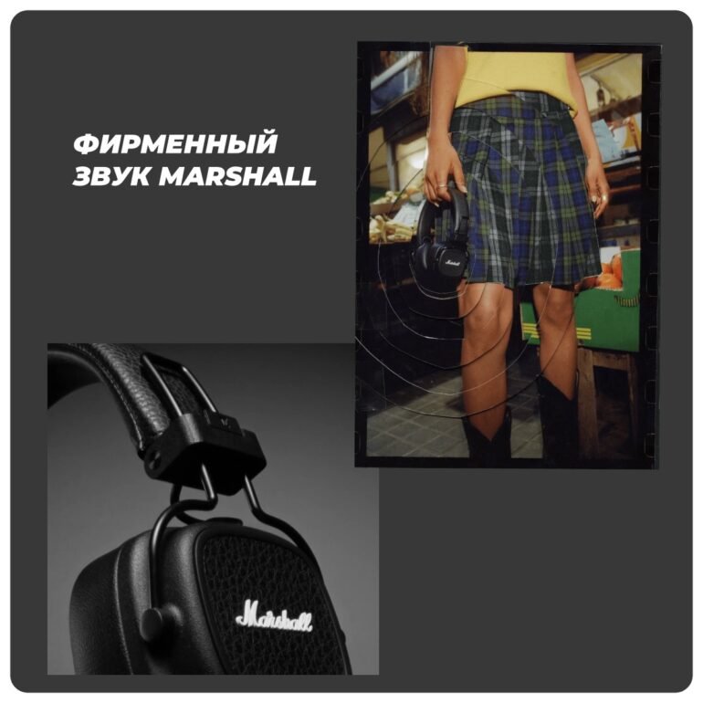 Наушники Bluetooth Marshall MAJOR V Blue 2 Marshall-Major-V-02