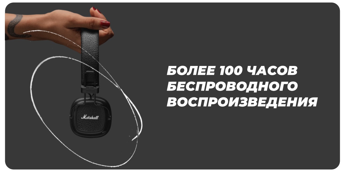 Наушники Bluetooth Marshall MAJOR V Blue 3 Marshall-Major-V-03