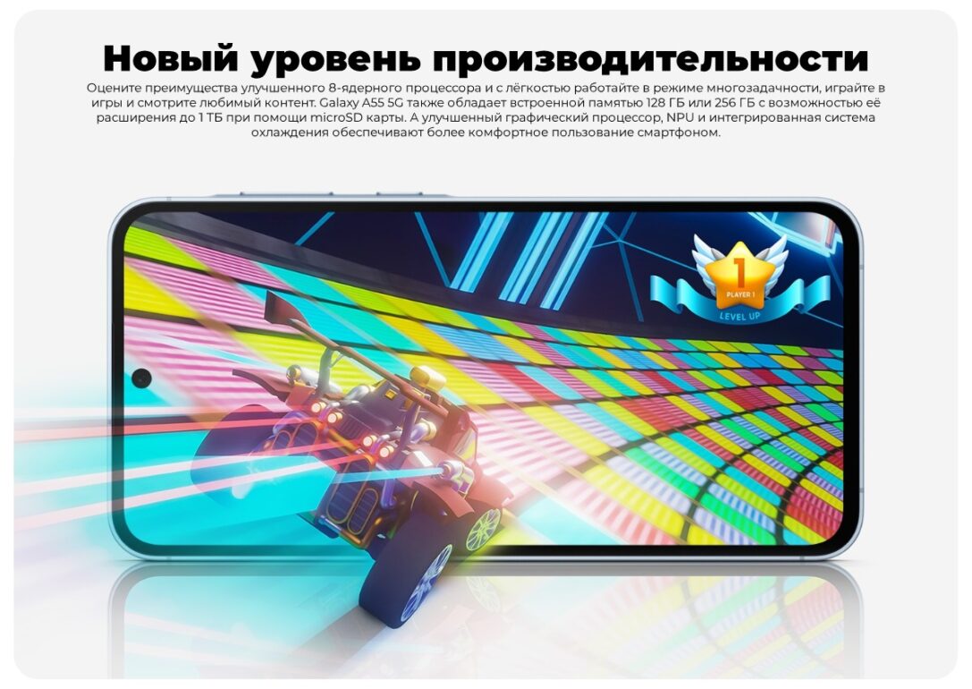 Смартфон Samsung Galaxy A55 5G 8/256GB Lemon PCT 6 Samsung-Galaxy-A55-06