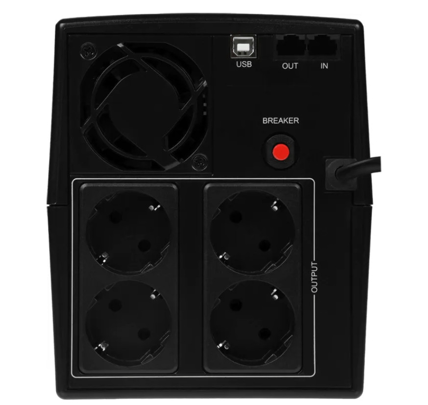 Источник бесперебойного питания Ippon Back Basic 2200 Euro (линейно-интерактивный, 2200 ВА, 1320 Вт, 6 Источник бесперебойного питания Ippon Back Basic 2200 Euro (линейно-интерактивный, 2200 ВА, 1320 Вт, 6