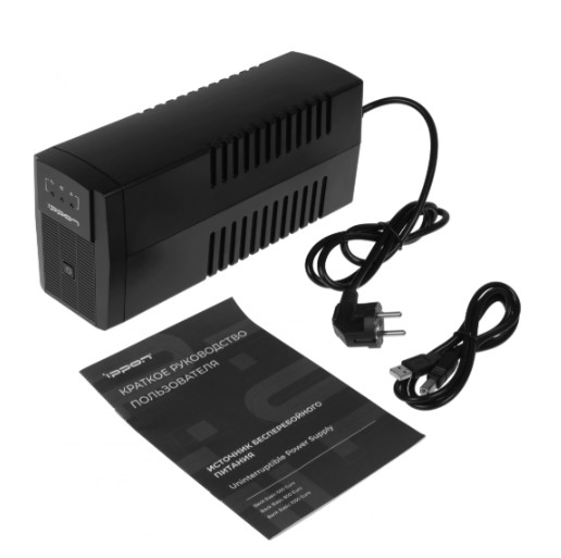 Источник бесперебойного питания Ippon Back Basic 1050 Euro (линейно-интерактивный, 1050 ВА, 600 Вт, 6 Источник бесперебойного питания Ippon Back Basic 1050 Euro (линейно-интерактивный, 1050 ВА, 600 Вт, 6