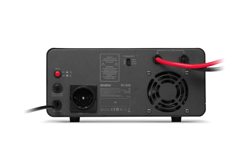 Источник бесперебойного питания SVEN RT-500 (Выходная мощность 300W, 600VA, Автоматическая регулиров 4 Источник бесперебойного питания SVEN RT-500 (Выходная мощность 300W, 600VA, Автоматическая регулиров 4