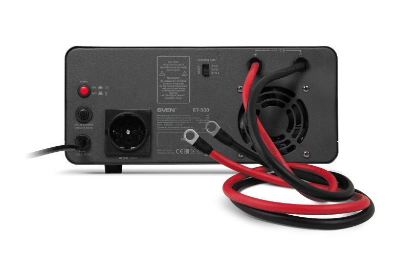 Источник бесперебойного питания SVEN RT-500 (Выходная мощность 300W, 600VA, Автоматическая регулиров 5 Источник бесперебойного питания SVEN RT-500 (Выходная мощность 300W, 600VA, Автоматическая регулиров 5
