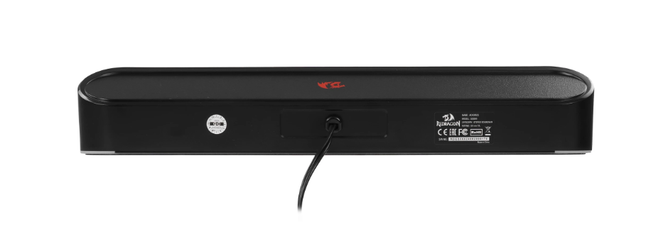 Саундбар Redragon Adiemus, RGB чёрный (Питание от USB; 2x3Вт; пластиковый корпус) 3 Саундбар Redragon Adiemus, RGB чёрный (Питание от USB; 2x3Вт; пластиковый корпус) 3