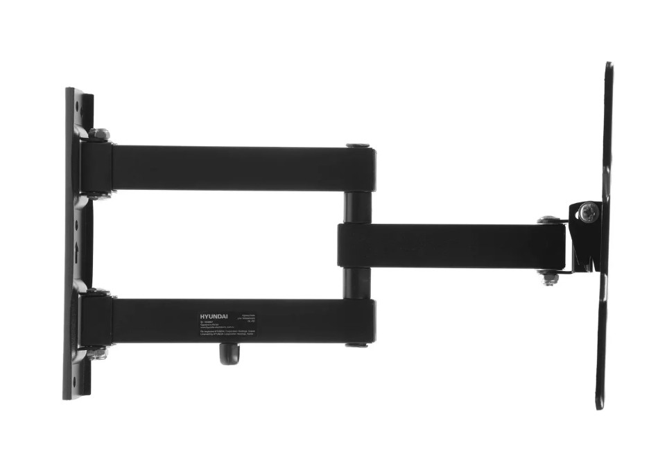 Кронштейн для телевизора Hyundai GL-N2, 20-48", настенный, поворотно-выдвижной и наклонный, черный 5 Кронштейн для телевизора Hyundai GL-N2, 20-48", настенный, поворотно-выдвижной и наклонный, черный 5