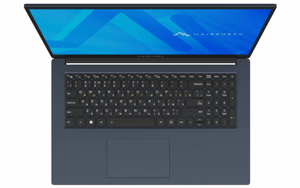 Ноутбук Maibenben M17A (M17A-i322UMF1SLURE3) 17.3", IPS, i3-1220P/16/512, синий (мышка + коврик) (17 4 Ноутбук Maibenben M17A (M17A-i322UMF1SLURE3) 17.3", IPS, i3-1220P/16/512, синий (мышка + коврик) (17 4