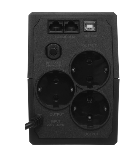 Источник бесперебойного питания Ippon Back Basic 650S New Euro (линейно-интерактивный, 650 ВА, 360 В 4 Источник бесперебойного питания Ippon Back Basic 650S New Euro (линейно-интерактивный, 650 ВА, 360 В 4