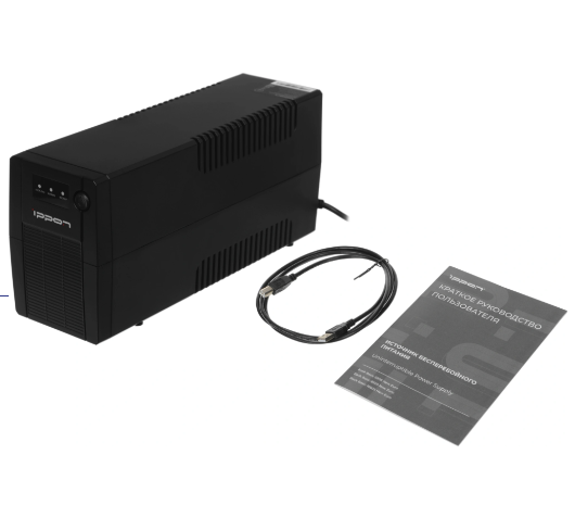 Источник бесперебойного питания Ippon Back Basic 650S New Euro (линейно-интерактивный, 650 ВА, 360 В 6 Источник бесперебойного питания Ippon Back Basic 650S New Euro (линейно-интерактивный, 650 ВА, 360 В 6