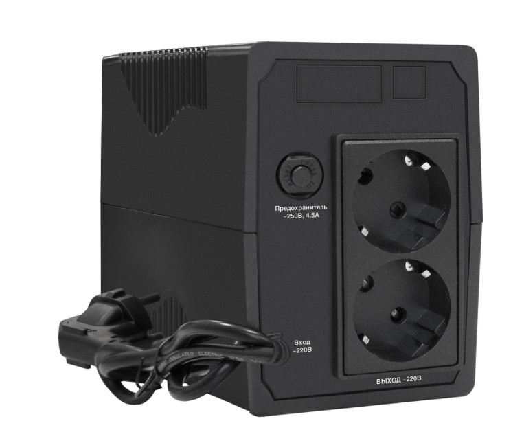 Источник бесперебойного питания ExeGate Power Smart ULB-800.LCD.AVR.2SH.RJ.USB EX292776RUS (800 ВА, 3 Источник бесперебойного питания ExeGate Power Smart ULB-800.LCD.AVR.2SH.RJ.USB EX292776RUS (800 ВА, 3