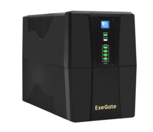 Источник бесперебойного питания ExeGate EP285473RUS Power Back BNB-850.LED.AVR.C13.RJ (линейно-интер 1