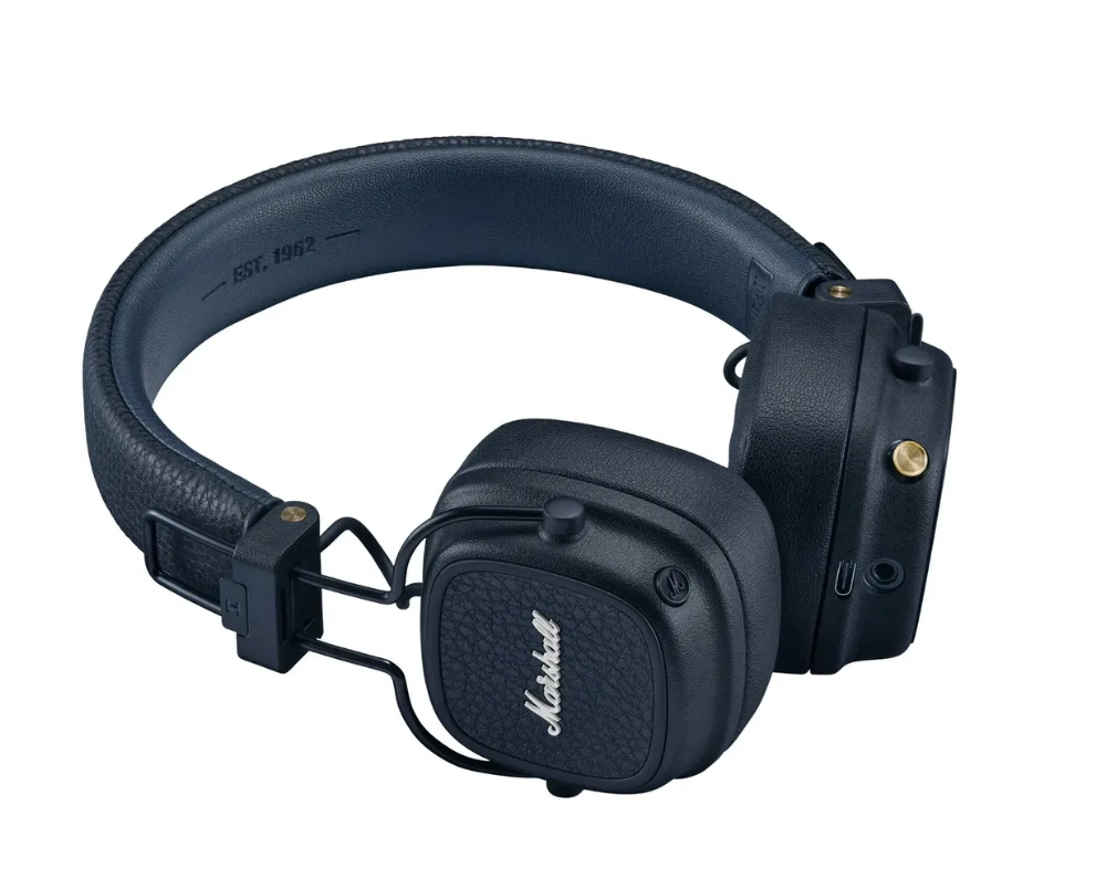 Наушники Bluetooth Marshall MAJOR V Blue 3 Наушники Bluetooth Marshall MAJOR V Blue 3
