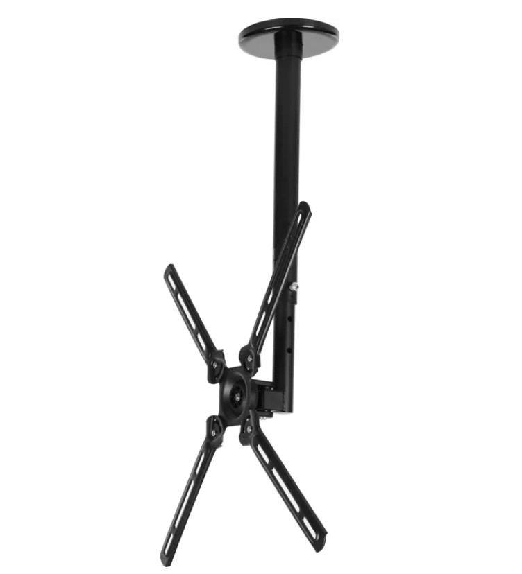 Кронштейн для телевизора Cactus CS-CP07 черный 23"-55" макс.45кг потолочный поворот и наклон 2 Кронштейн для телевизора Cactus CS-CP07 черный 23"-55" макс.45кг потолочный поворот и наклон 2