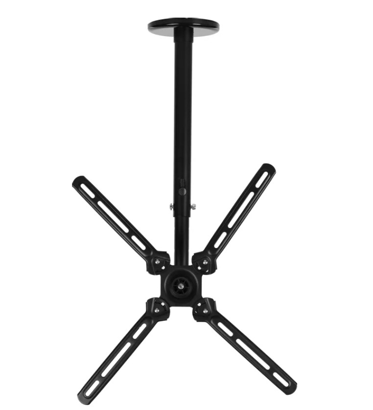 Кронштейн для телевизора Cactus CS-CP07 черный 23"-55" макс.45кг потолочный поворот и наклон 3 Кронштейн для телевизора Cactus CS-CP07 черный 23"-55" макс.45кг потолочный поворот и наклон 3