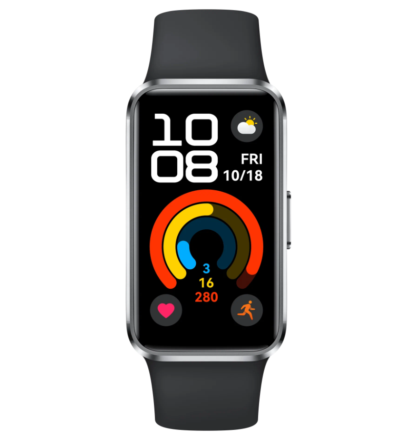 Фитнесс-браслет Huawei Band 10 NOR-B29 Черный матовый Aluminium Case 3 Фитнесс-браслет Huawei Band 10 NOR-B29 Черный матовый Aluminium Case 3