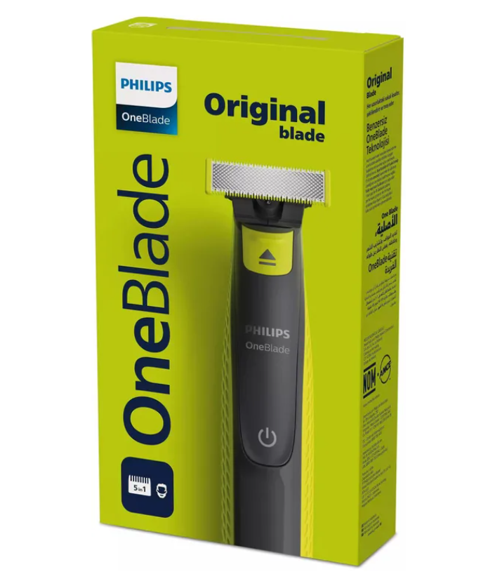 Триммер Philips QP2724/20 черный/лайм 2 Триммер Philips QP2724/20 черный/лайм 2