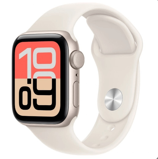 Часы Apple Watch SE 3 40mm Starlight Aluminium Case, Sport Band (Starlight) M/L 1 Часы Apple Watch SE 3 40mm Starlight Aluminium Case, Sport Band (Starlight) M/L 1