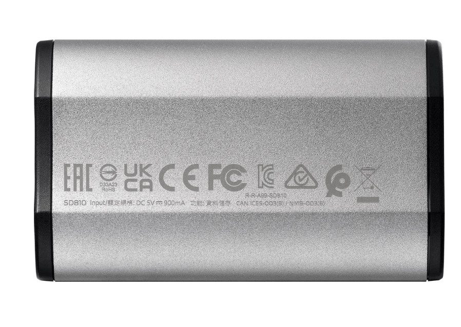 Накопитель SSD ADATA 1 Tb SD810 External/USB 3.2 Gen 2 Type-C Серый 2 Накопитель SSD ADATA 1 Tb SD810 External/USB 3.2 Gen 2 Type-C Серый 2