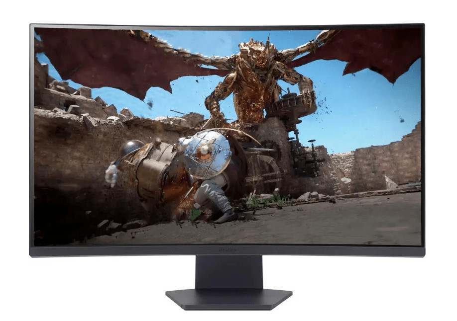 Монитор 31.5" LG 32GS60QC-B (QHD, 180Hz), изогнутый, черный (31.5 ", 2560x1440@180 Гц, VA, LED, 3000 1 Монитор 31.5" LG 32GS60QC-B (QHD, 180Hz), изогнутый, черный (31.5 ", 2560x1440@180 Гц, VA, LED, 3000 1