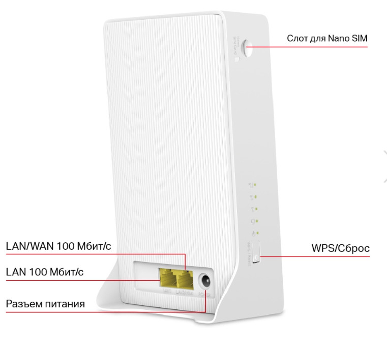 Маршрутизатор Mercusys MB112-4G 2 Маршрутизатор Mercusys MB112-4G 2