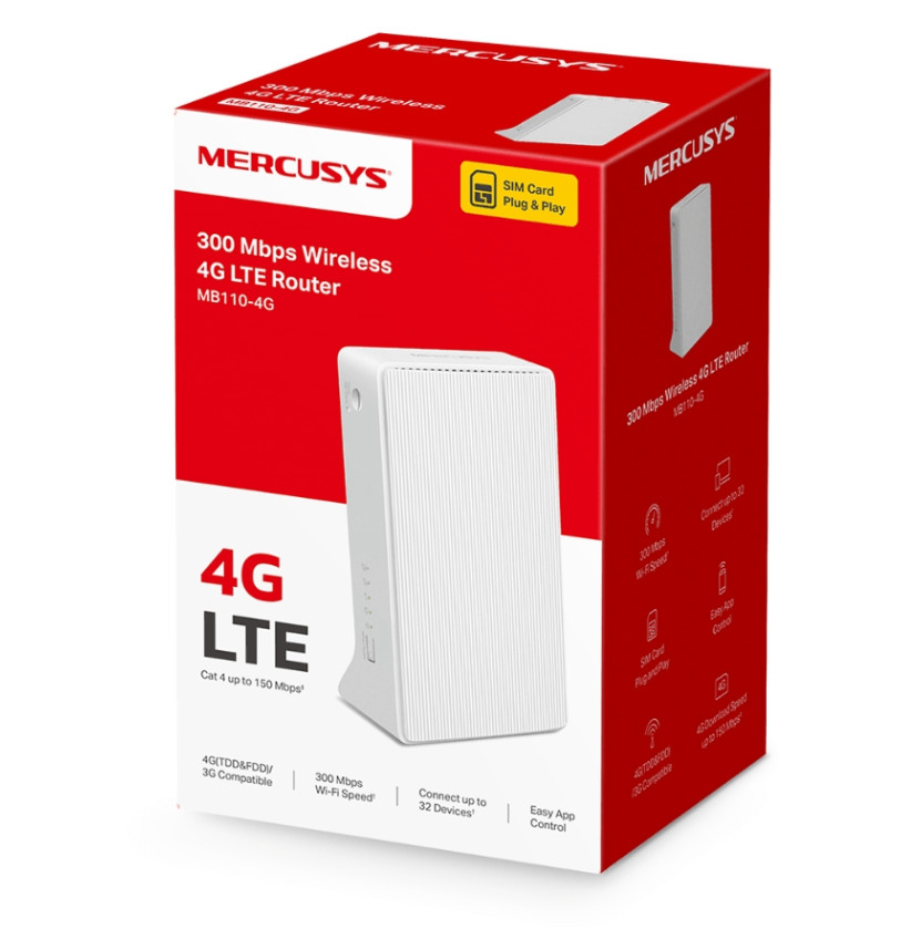 Маршрутизатор Mercusys MB112-4G 6 Маршрутизатор Mercusys MB112-4G 6