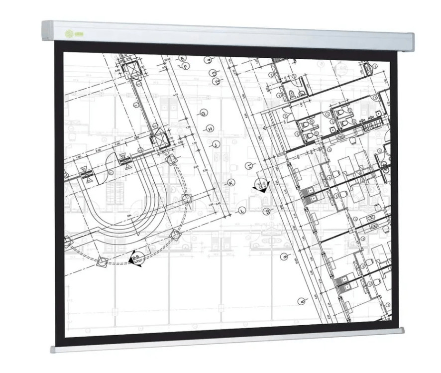 Экран для проектора Cactus 124.5x221см Wallscreen CS-PSW-124x221 16:9 настен.-потолоч. рулон. белый 2 Экран для проектора Cactus 124.5x221см Wallscreen CS-PSW-124x221 16:9 настен.-потолоч. рулон. белый 2
