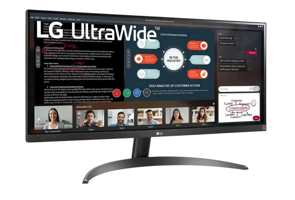 Монитор 29" LG 29WP500-B черный (2560x1080@75 Гц, IPS, LED, 1000:1, 350 Кд/м², 178°/178°, HDMI 1.4 x 2 Монитор 29" LG 29WP500-B черный (2560x1080@75 Гц, IPS, LED, 1000:1, 350 Кд/м², 178°/178°, HDMI 1.4 x 2
