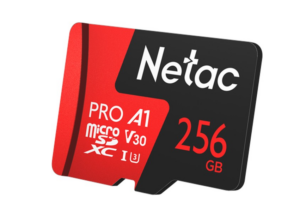 Netac Micro SD 256Gb P500 Extreme Pro Class 10+ adapter 1