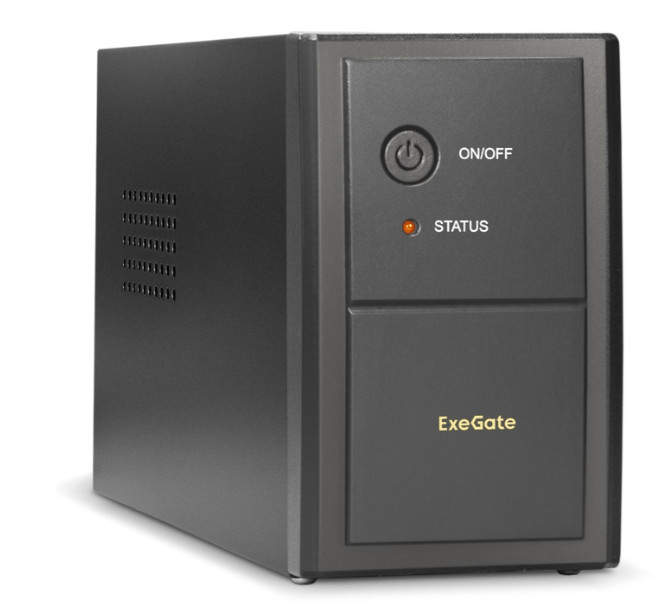 Источник бесперебойного питания ExeGate Power Back BNB-400.LED.AVR.4C13 (линейно-интерактивный, 400 1 Источник бесперебойного питания ExeGate Power Back BNB-400.LED.AVR.4C13 (линейно-интерактивный, 400 1