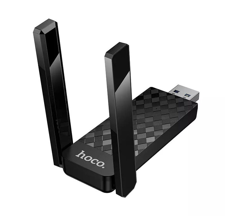 WiFi адаптер HI34 Wi-Fi 6 USB external dual antenna wireless network card black 5 WiFi адаптер HI34 Wi-Fi 6 USB external dual antenna wireless network card black 5