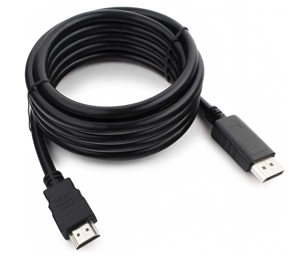 Кабель DisplayPort - HDMI, 3м, Cablexpert CC-DP-HDMI-3M 1 Кабель DisplayPort - HDMI, 3м, Cablexpert CC-DP-HDMI-3M 1