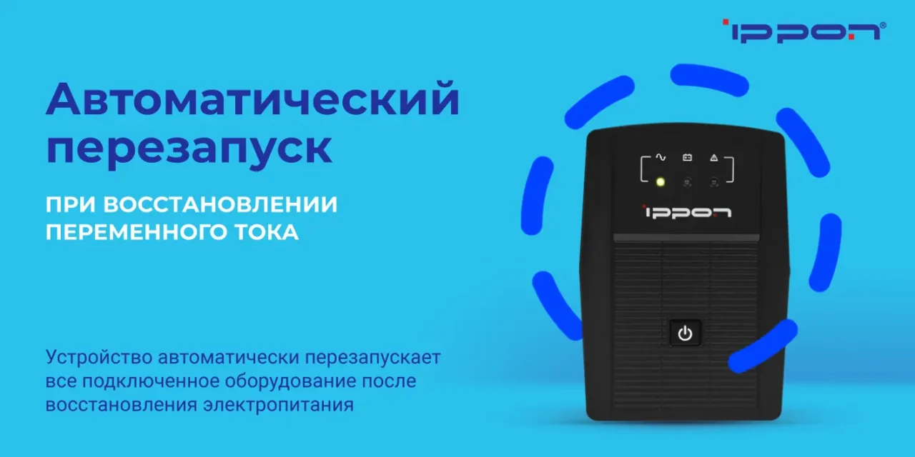 Источник бесперебойного питания Ippon Back Basic 2200 Euro (линейно-интерактивный, 2200 ВА, 1320 Вт, 10