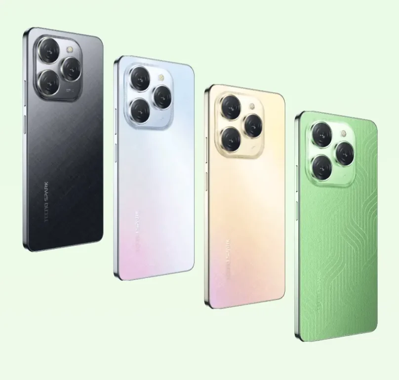 Смартфон Tecno Spark 20 Pro 8/256Gb Magic Skin Green 34