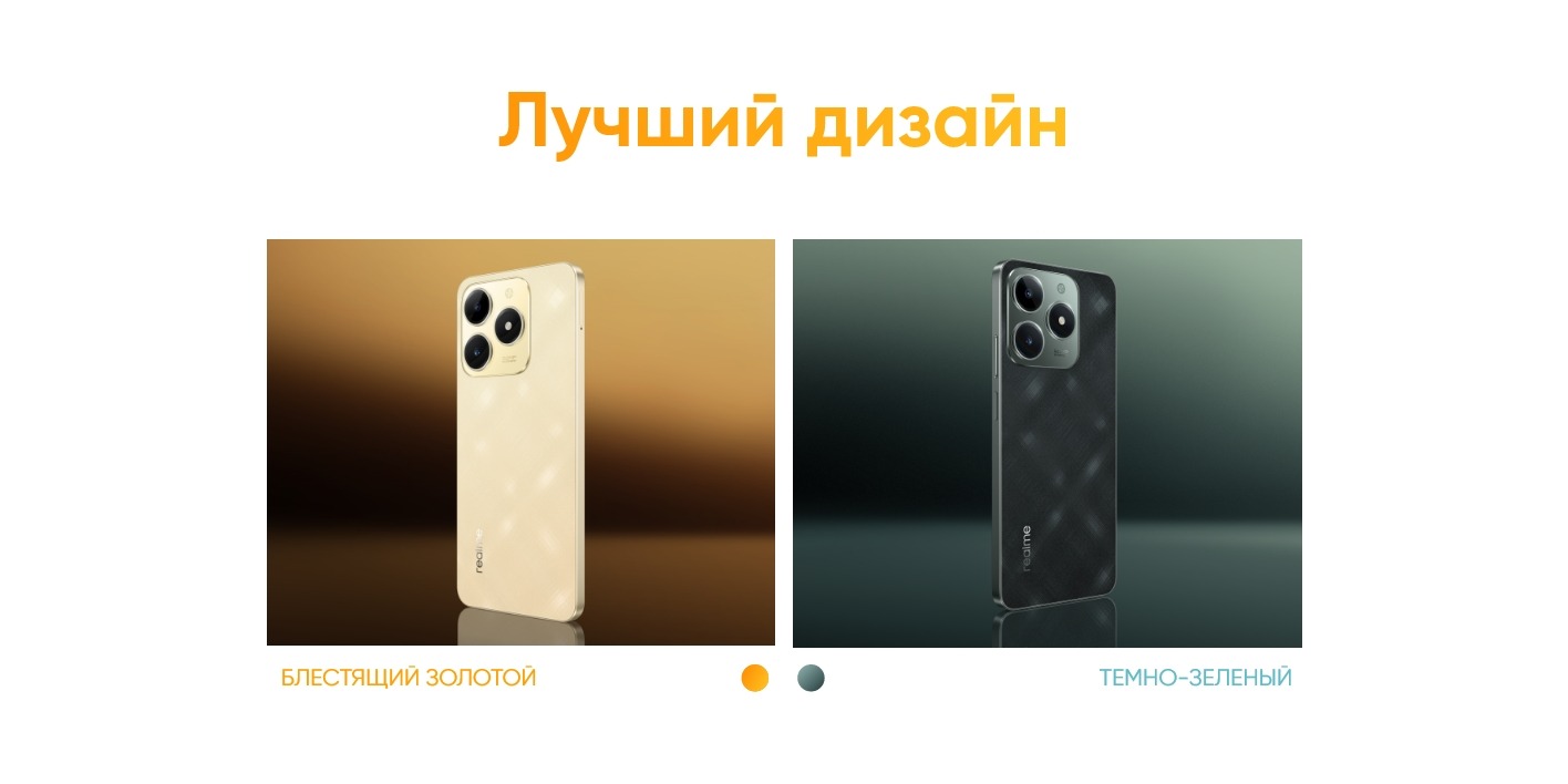 Смартфон Realme C61 6/128 Блестящий Золотой 16 Смартфон Realme C61 6/128 Блестящий Золотой 16