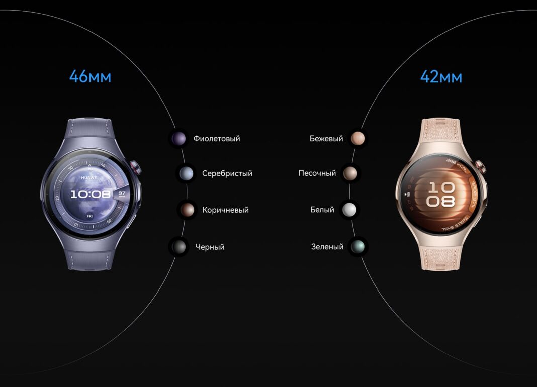 Смарт-часы Huawei Watch 5 42mm песочный 3