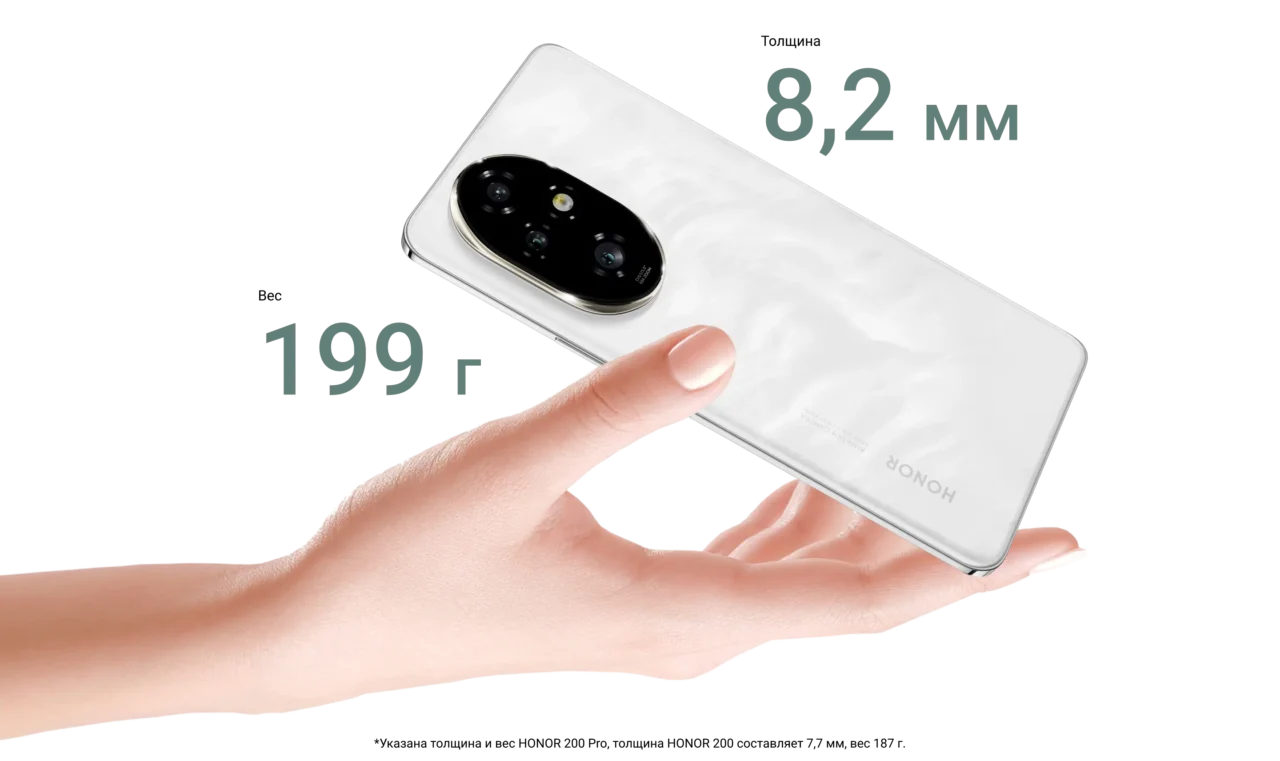 Смартфон Honor 200 8/256 Emerald Green 3