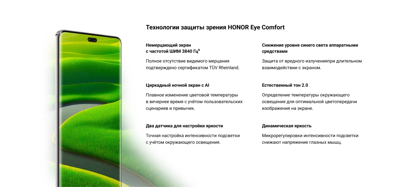 Смартфон Honor 200 8/256 Emerald Green 14