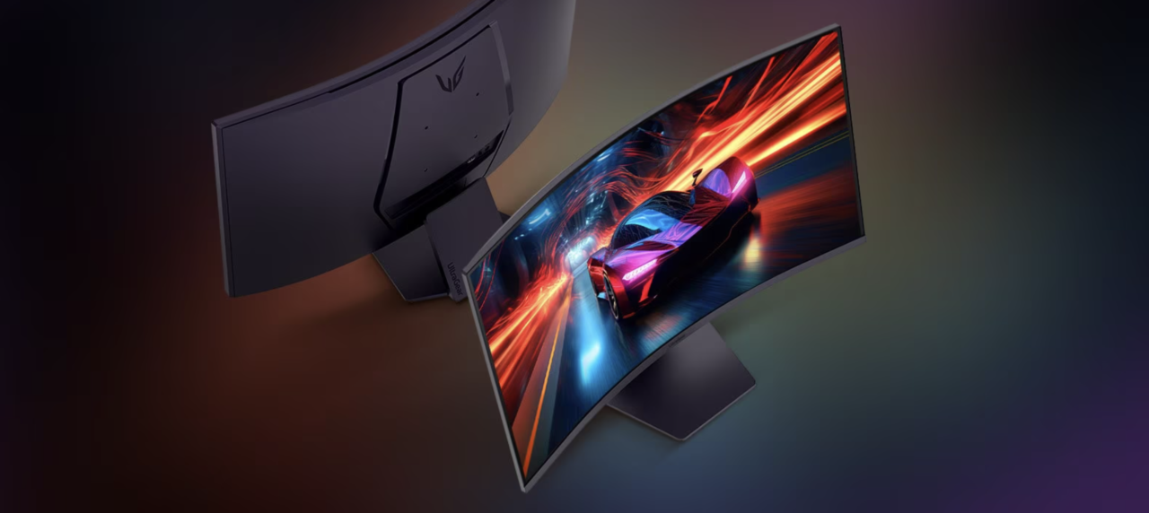 Монитор 31.5" LG 32GS60QC-B (QHD, 180Hz), изогнутый, черный (31.5 ", 2560x1440@180 Гц, VA, LED, 3000 10