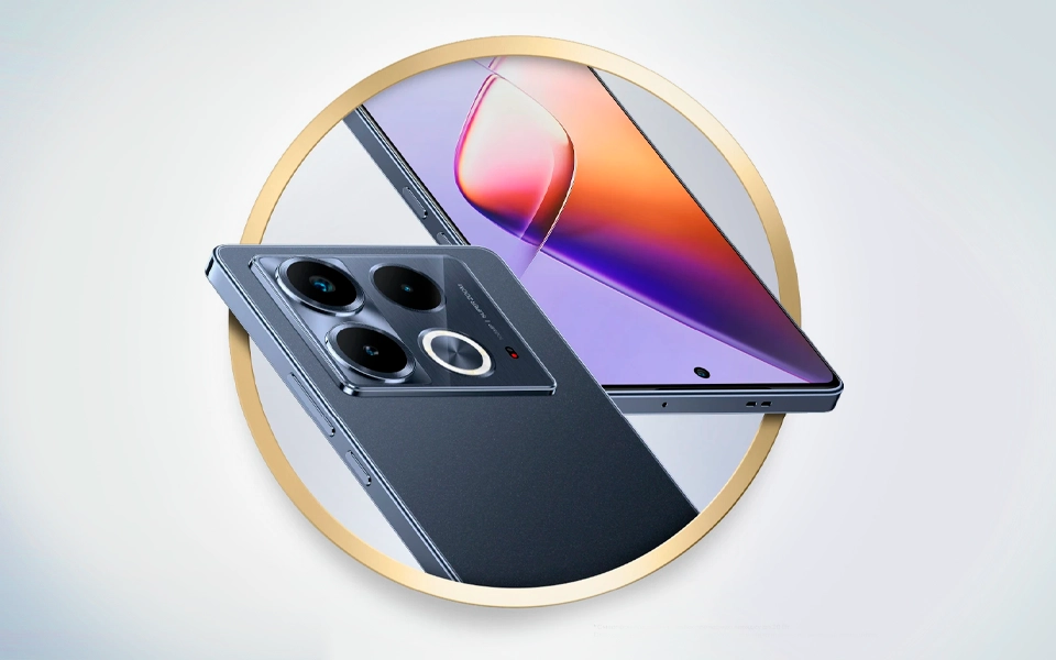 Смартфон Infinix NOTE 40 8/256GB Titan Gold 1